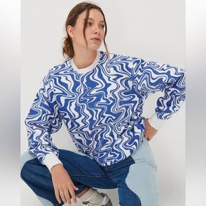 Oversized retro sweatshirt!!! 💙